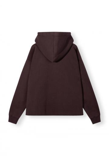 Пуловер с капюшоном