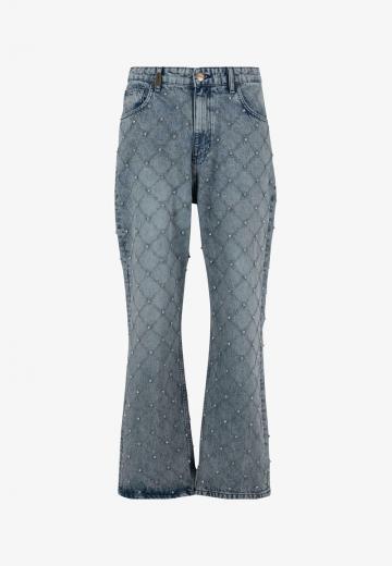 Прямые джинсы