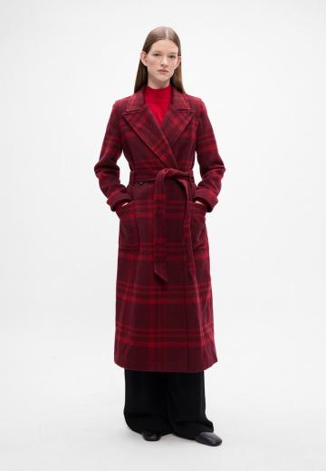 Шерстяное пальто