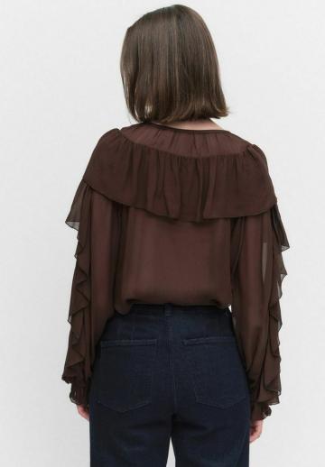 Шифоновая блузка
