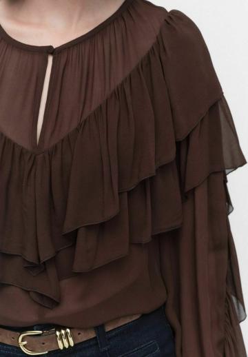 Шифоновая блузка