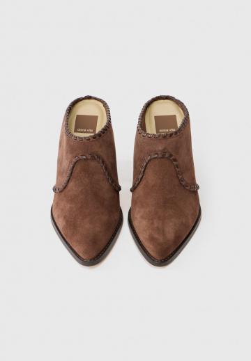 Полусапожки на высоком каблуке