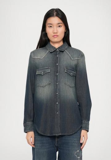 Джинсовая блузка