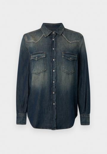 Джинсовая блузка