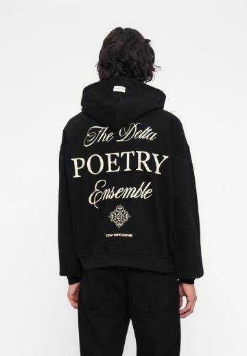 Пуловер с капюшоном