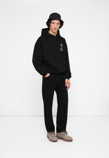 Пуловер с капюшоном