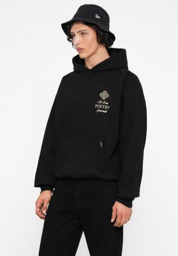 Пуловер с капюшоном