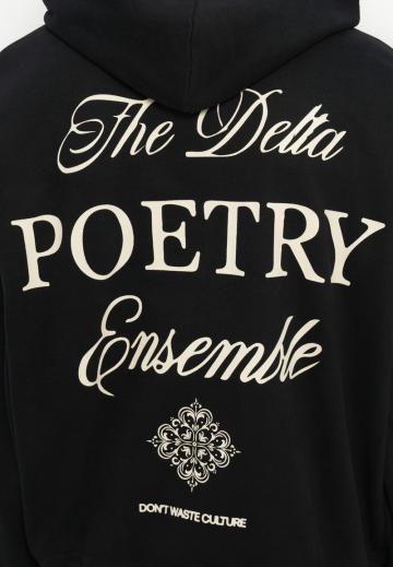 Пуловер с капюшоном