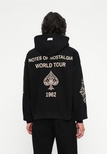 Пуловер с капюшоном