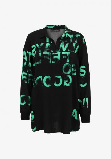 Длинная блузка