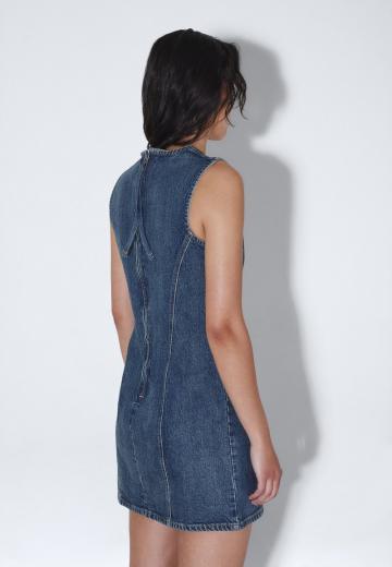 Джинсовое платье