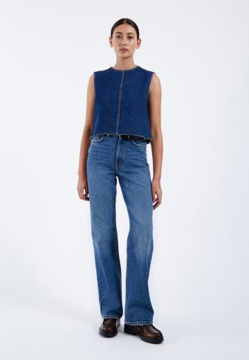 Прямые джинсы