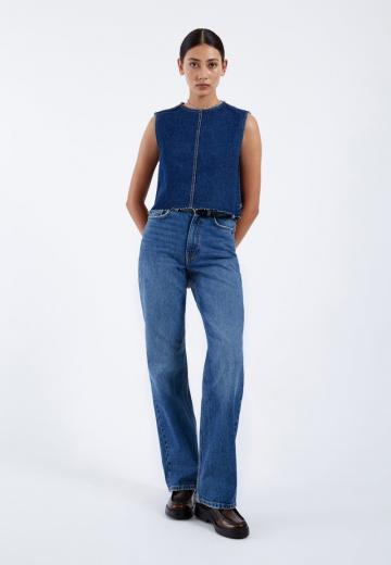 Прямые джинсы