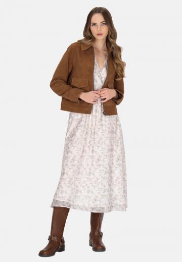 Куртка с накладнымит карманами