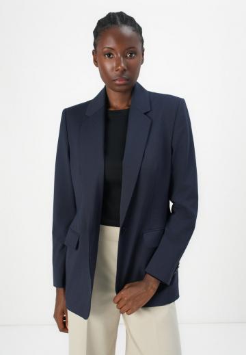 Длинный блейзер