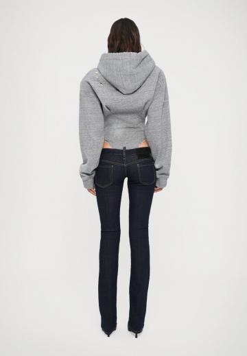 Пуловер с капюшоном