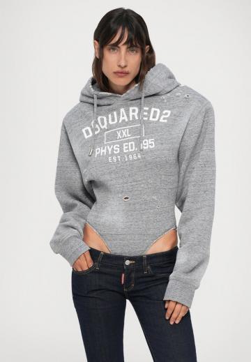 Пуловер с капюшоном