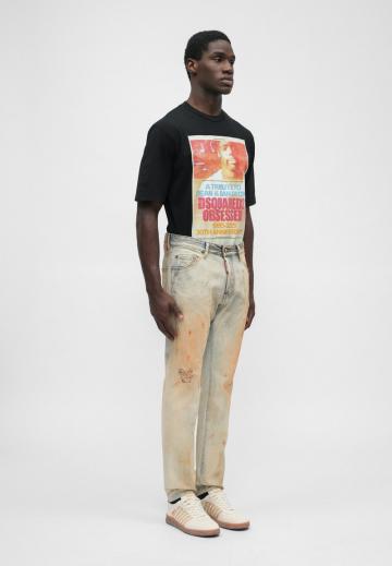 Прямые джинсы