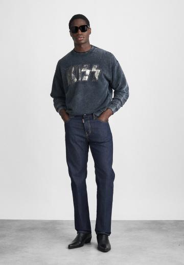 Прямые джинсы