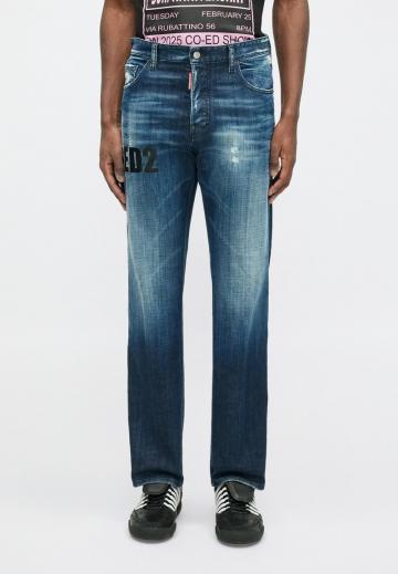 Прямые джинсы