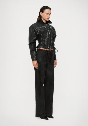 Прямые джинсы