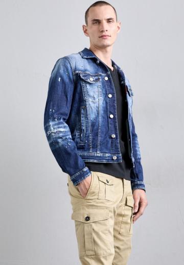 Брюки с накладными карманами