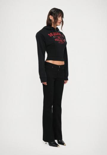 Пуловер с капюшоном