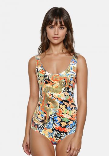 Слитный купальник