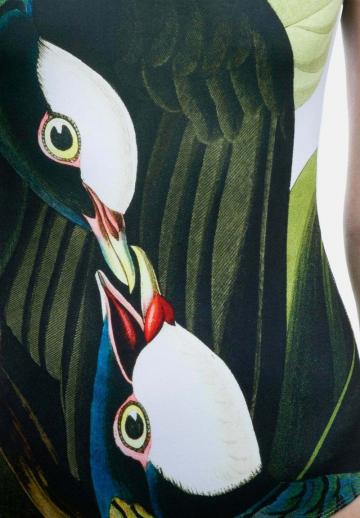 Слитный купальник