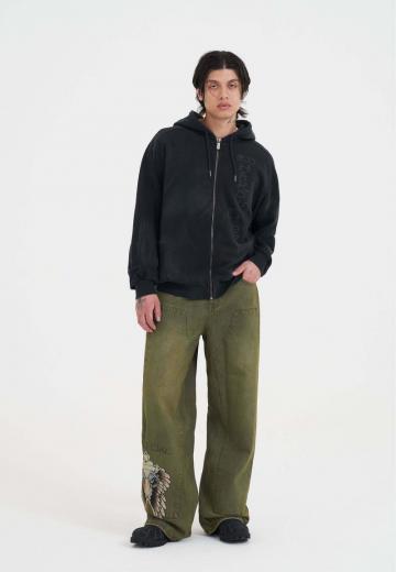 Прямые джинсы