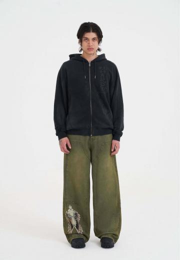 Прямые джинсы