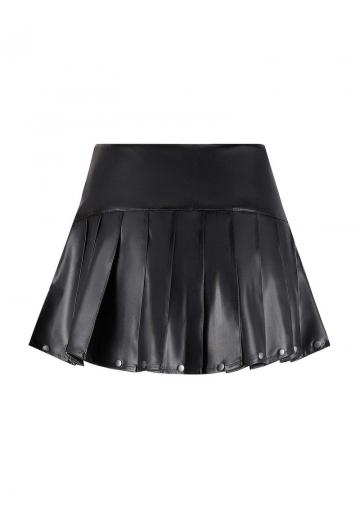 Кожаная юбка
