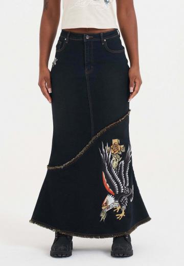 Джинсовая юбка