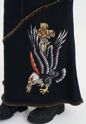 Джинсовая юбка