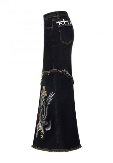 Джинсовая юбка