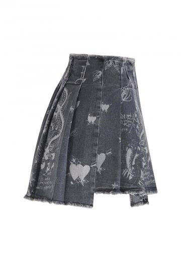 Джинсовая юбка