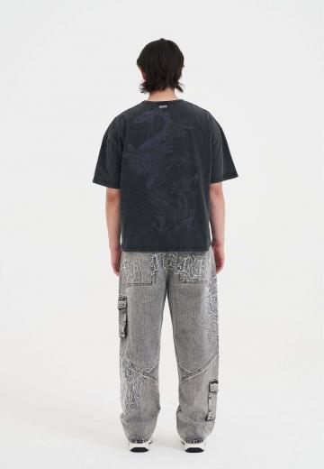 Прямые джинсы