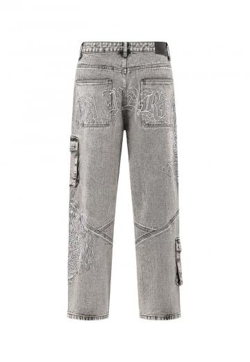 Прямые джинсы