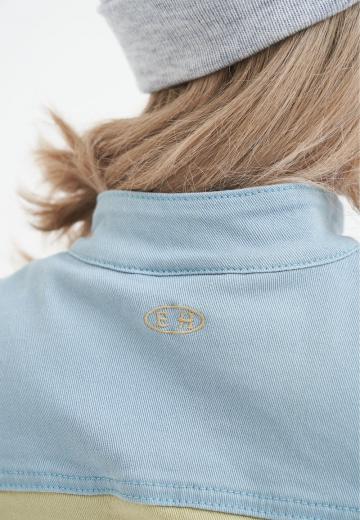 Джинсовая жилетка