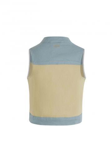 Джинсовая жилетка