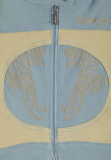 Джинсовая жилетка