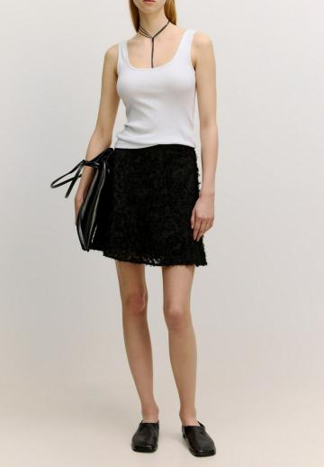 Юбка с воланами