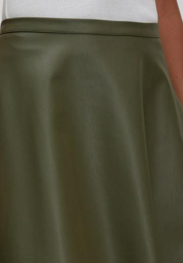 Кожаная юбка