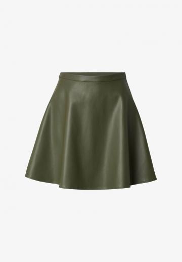 Кожаная юбка