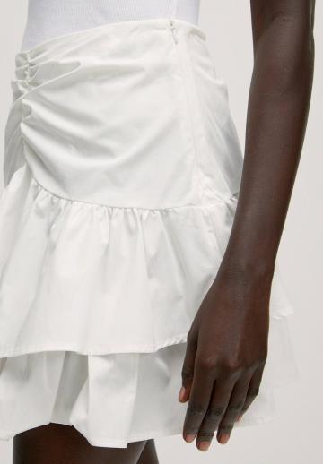 Юбка с воланами