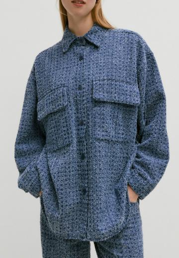 Джинсовая блузка