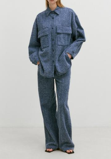 Джинсовая блузка