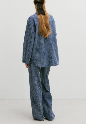 Джинсовая блузка