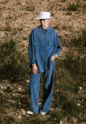 Джинсовая блузка