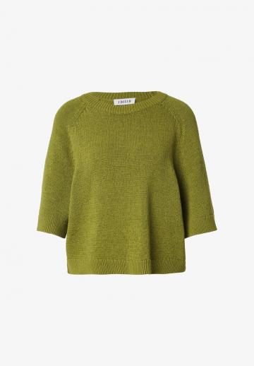 Пуловер с рукавом три четверти